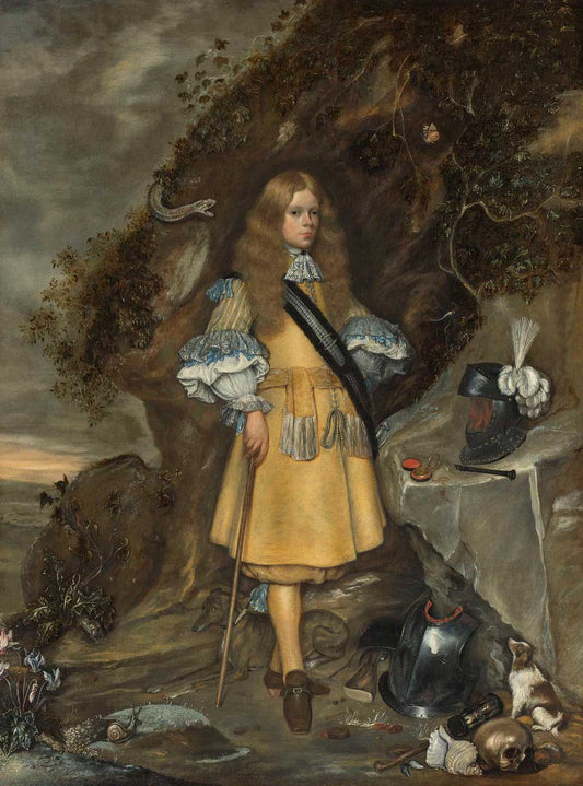 Memorial Portrait of Moses by Gerard ter Borch II 1669