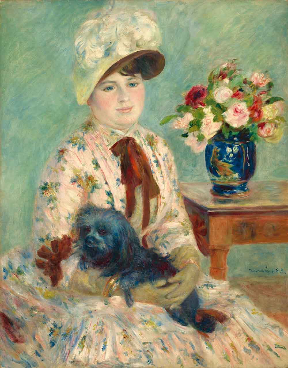 Charlotte Berthier by Auguste Renoir 1883