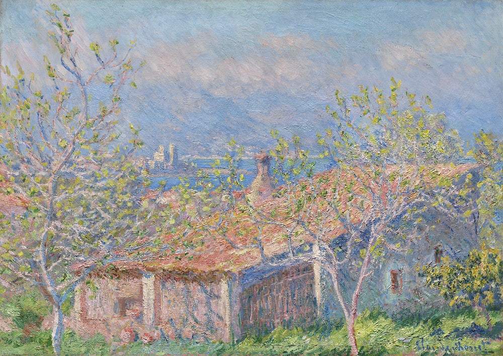 Gardener's House at Antibes (1888) by Claude Monet