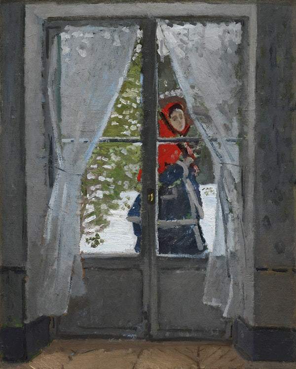 The Red Kerchief (ca. 1868–1873) by Claude Monet