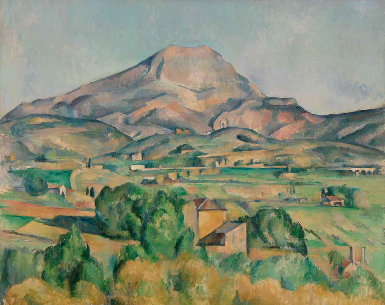 Mont Sainte-Victoire by Paul Cézanne 1885