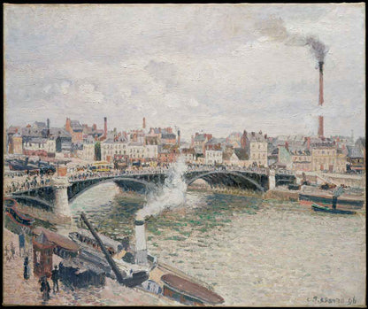 Morning, An Overcast Day, Rouen by Edourd Manet 1879