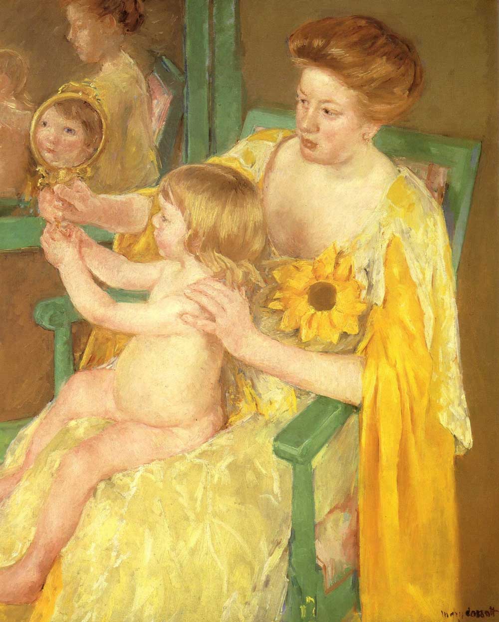 Mother and Child by Mary Cassatt 1905