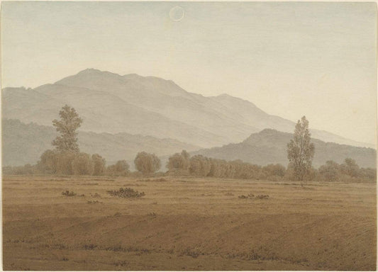 Landscape by Caspar Friedrich 1835