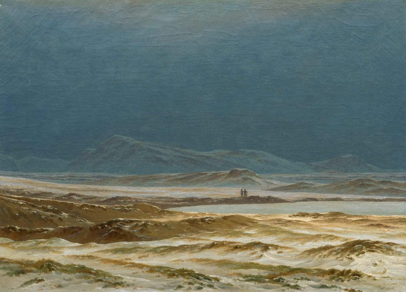 Northern Landscape by Caspar Friedrich 1825