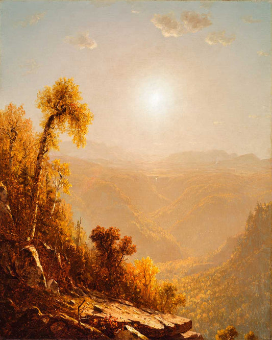 October in the Catskills by Sanford Robinson Gifford 1880