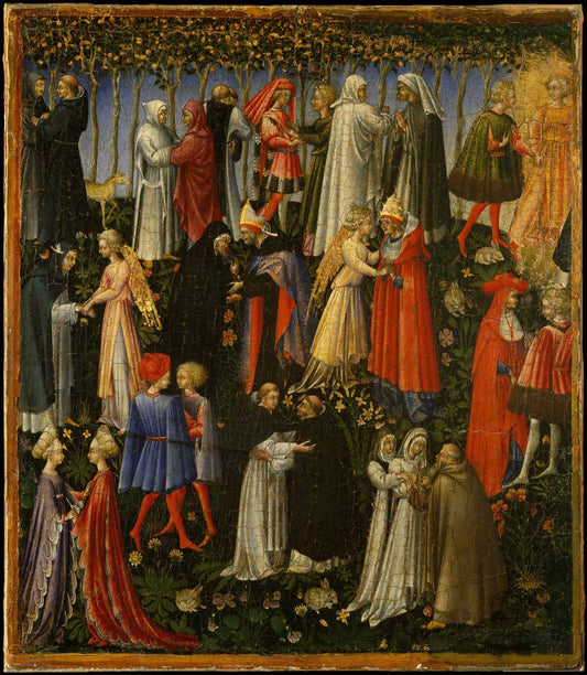 Paradise by Giovanni di Paolo 1445