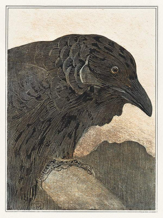 Kraai (1878–1908) print in high resolution by Theo van Hoytema