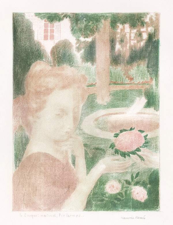 The Morning Bouquet, Tears by Maurice Denis (1870-1943)