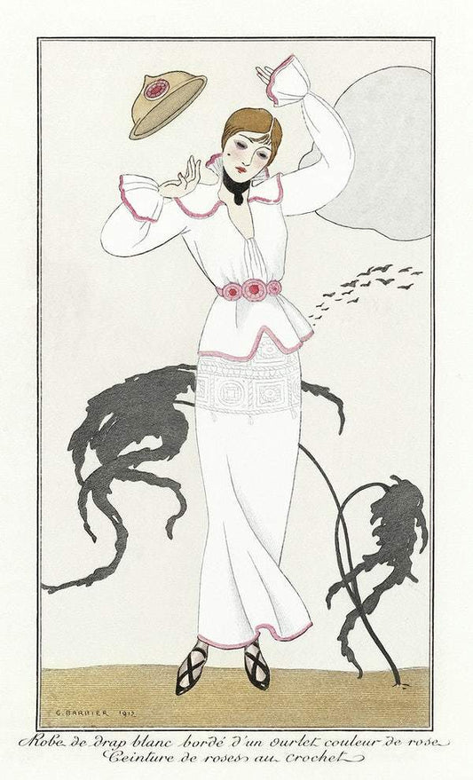 Costumes Parisiens, no.21 by George Barbier