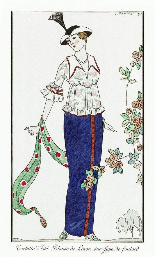 Costumes Parisiens, no. 3: by George Barbier