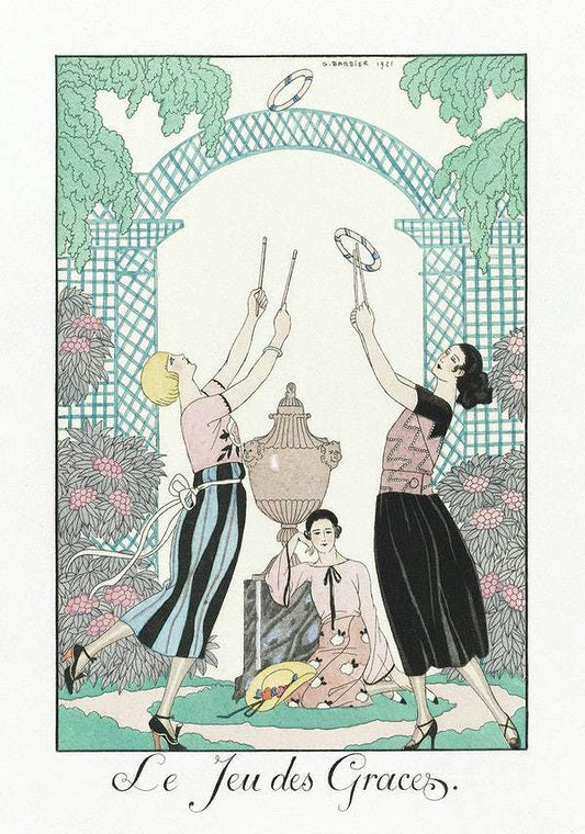 Le Jeu des Graces (1922) fashion by George Barbier