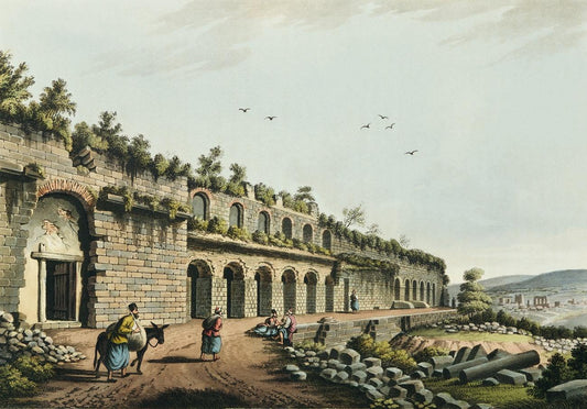 Stadium at Ephesus by Luigi Mayer (1755-1803)