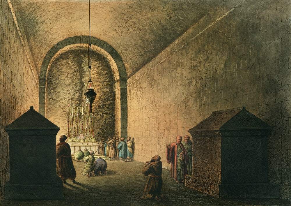 Chapel of Mount Calvary by Luigi Mayer (1755-1803)