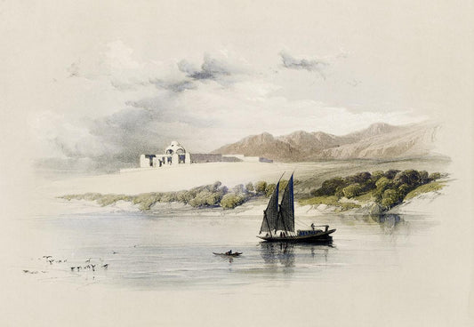 Temple of Amada of Hassaya by David Roberts (1796-1864)