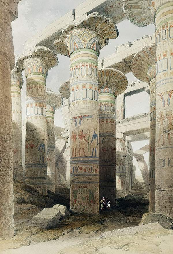 Karnac (Karnak) by David Roberts (1796-1864)