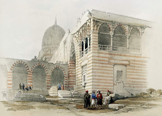 Tombs of the caliphs by David Roberts (1796-1864)