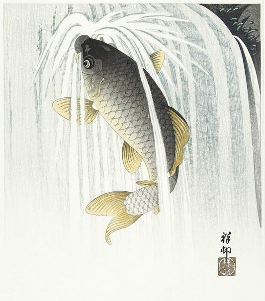 Carp (1935) by Ohara Koson