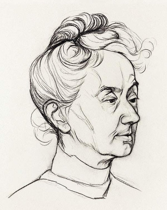 Portrait of Mrs. Corry Pabst by Julie de Graag