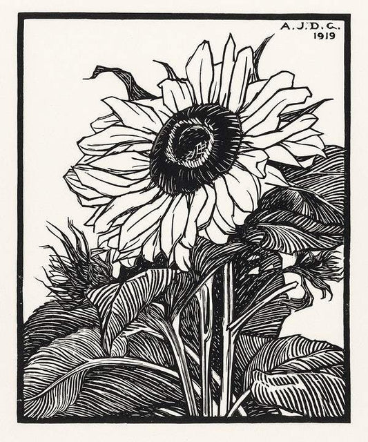 Sunflower (1919) by Julie de Graag