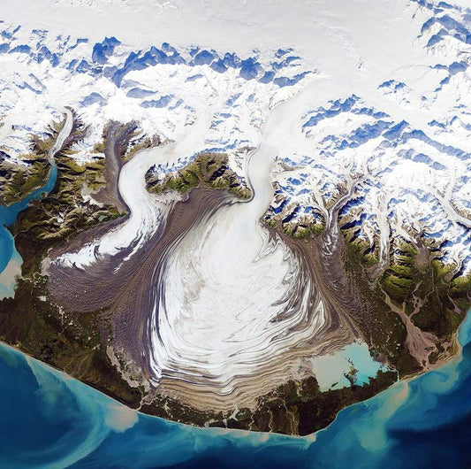 Piedmont glacier by NASA