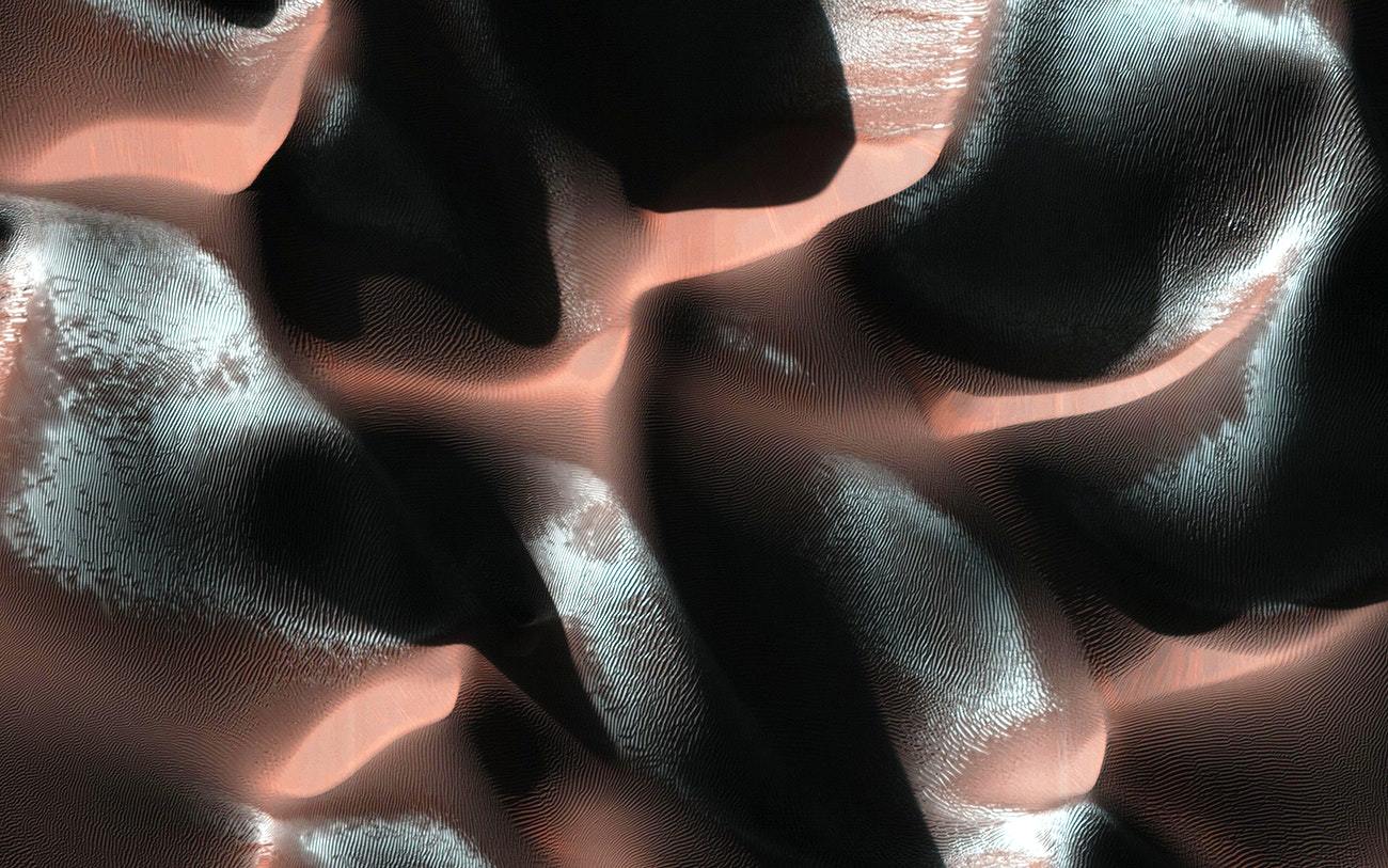 Sand Dunes of Mars by NASA