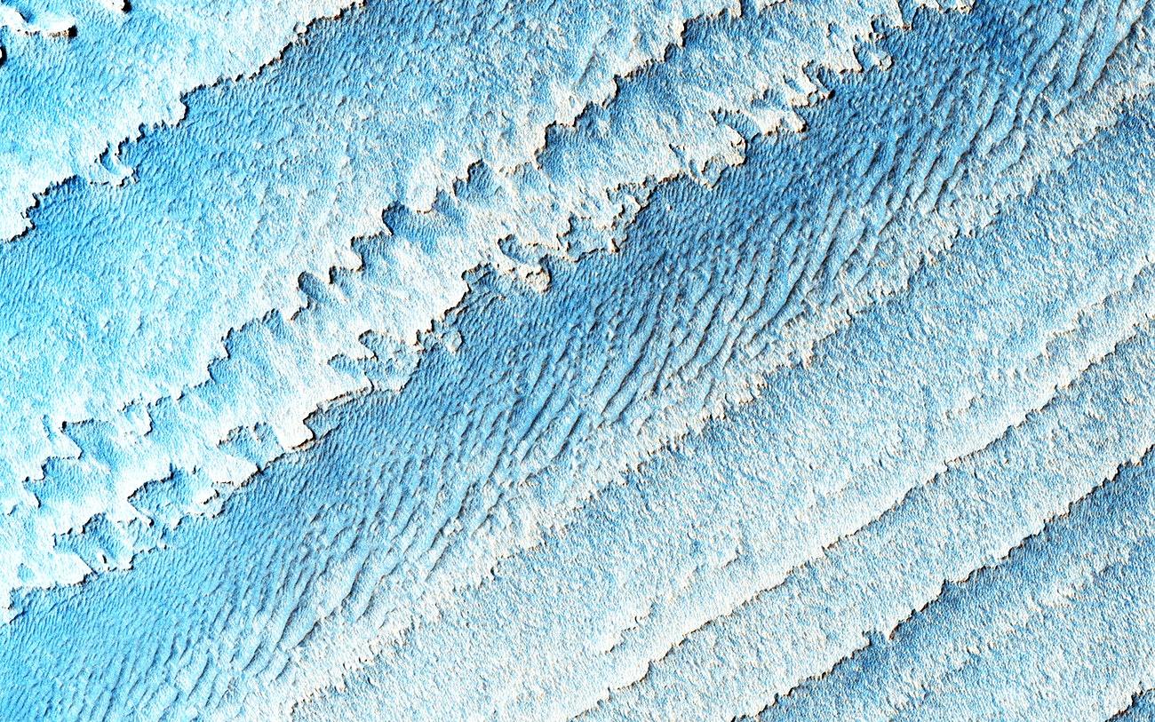 Southern cratered highlands of Mars by NASA