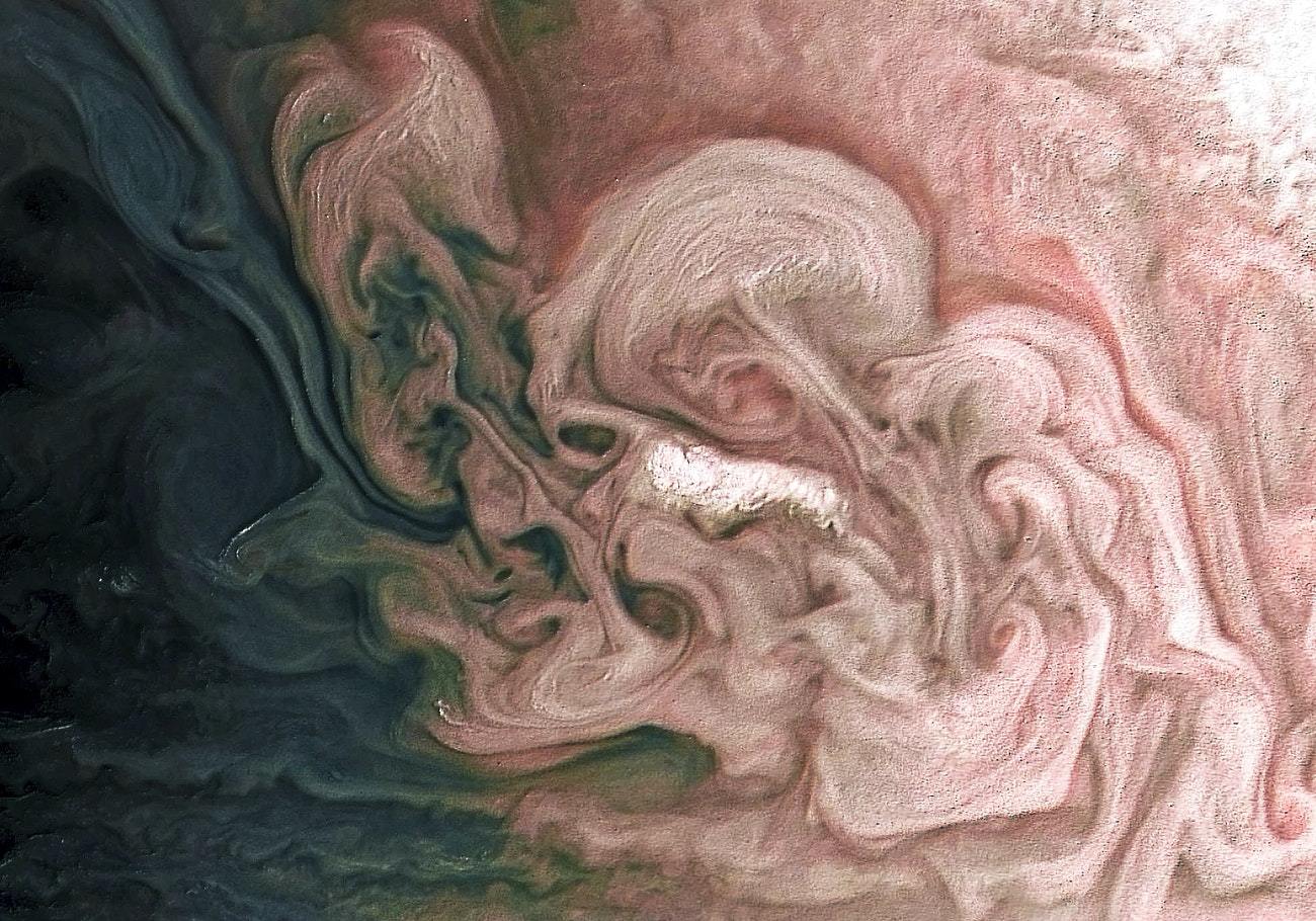 Rose-Colored Jupiter by NASA