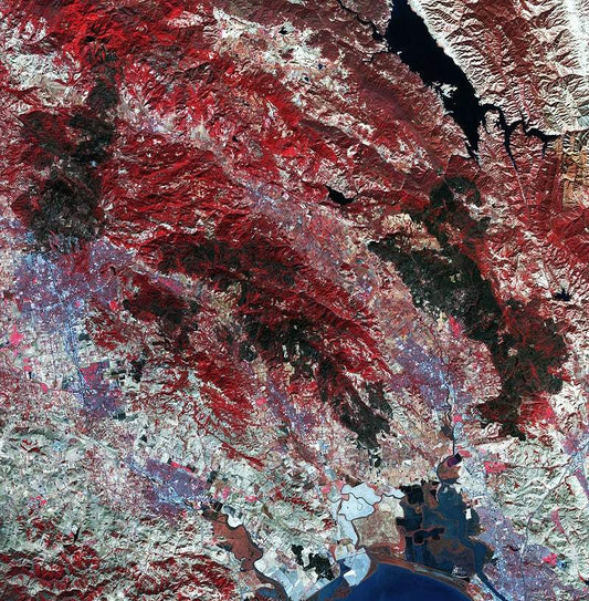 Northern California fires impact by NASA