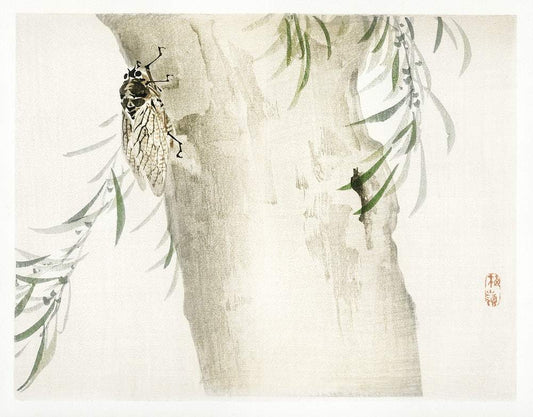 Insect by Kōno Bairei (1913)