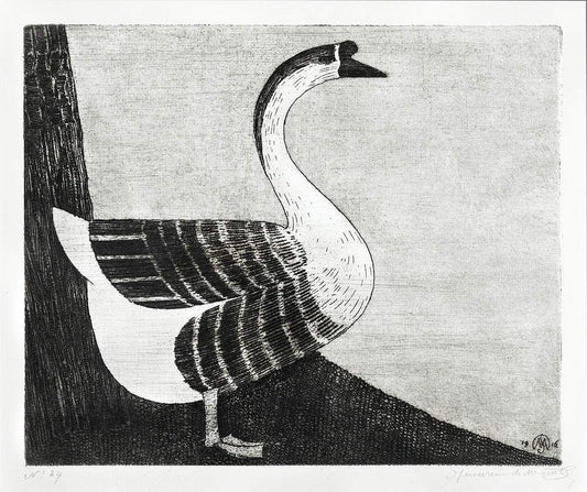 Goose (1916) print by Samuel Jessurun de Mesquita