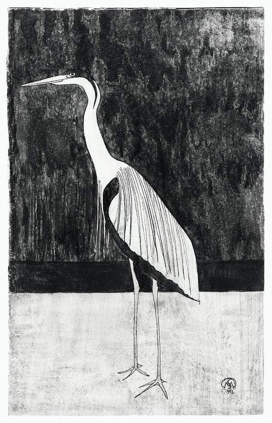 Heron (1911) by Samuel Jessurun de Mesquita