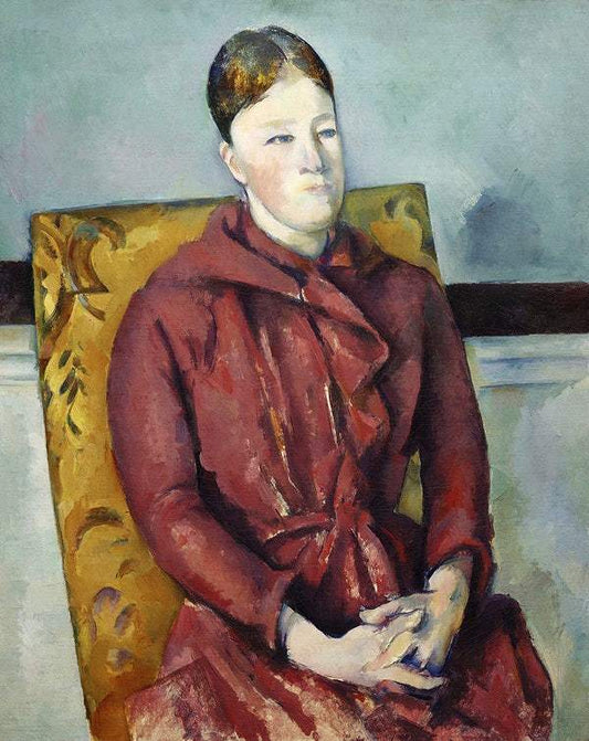 Madame Cézanne in a Yellow Chair (ca. 1888–1890) by Paul Cézanne