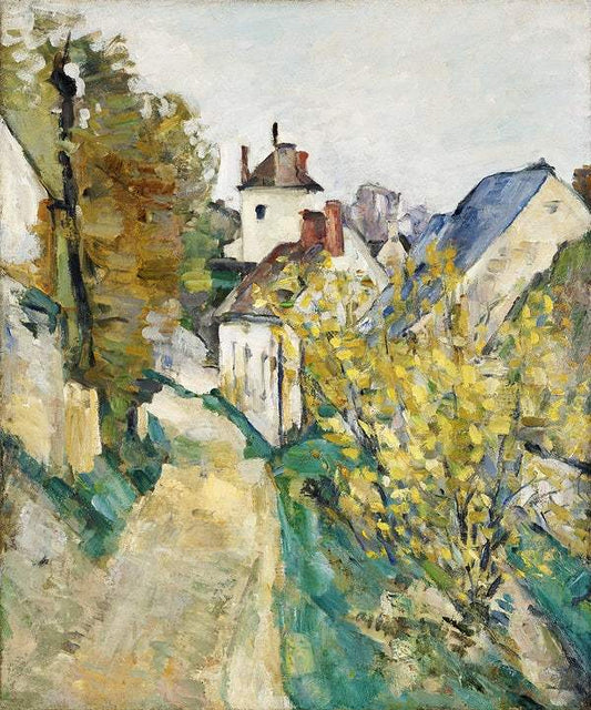 The House of Dr. Gachet in Auvers-sur-Oise (ca. 1872–1873) by Paul Cézanne