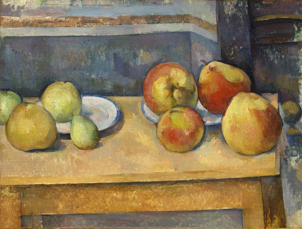 Still Life with Apples and Pears (ca. 1891–1892) by Paul Cézanne