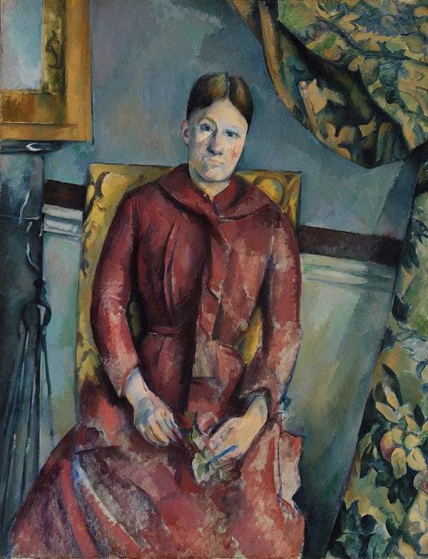 Madame Cézanne in a Red Dress (ca. 1888–1890) by Paul Cézanne