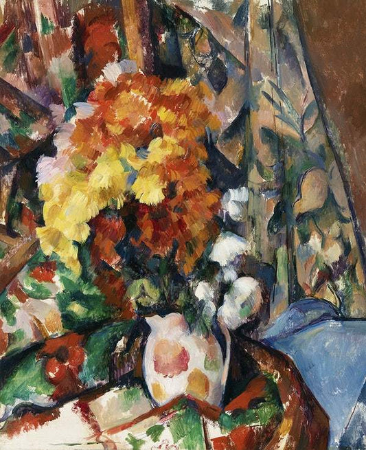 The Flowered Vase (Le Vase Fleuri (ca. 1896–1898) by Paul Cézanne