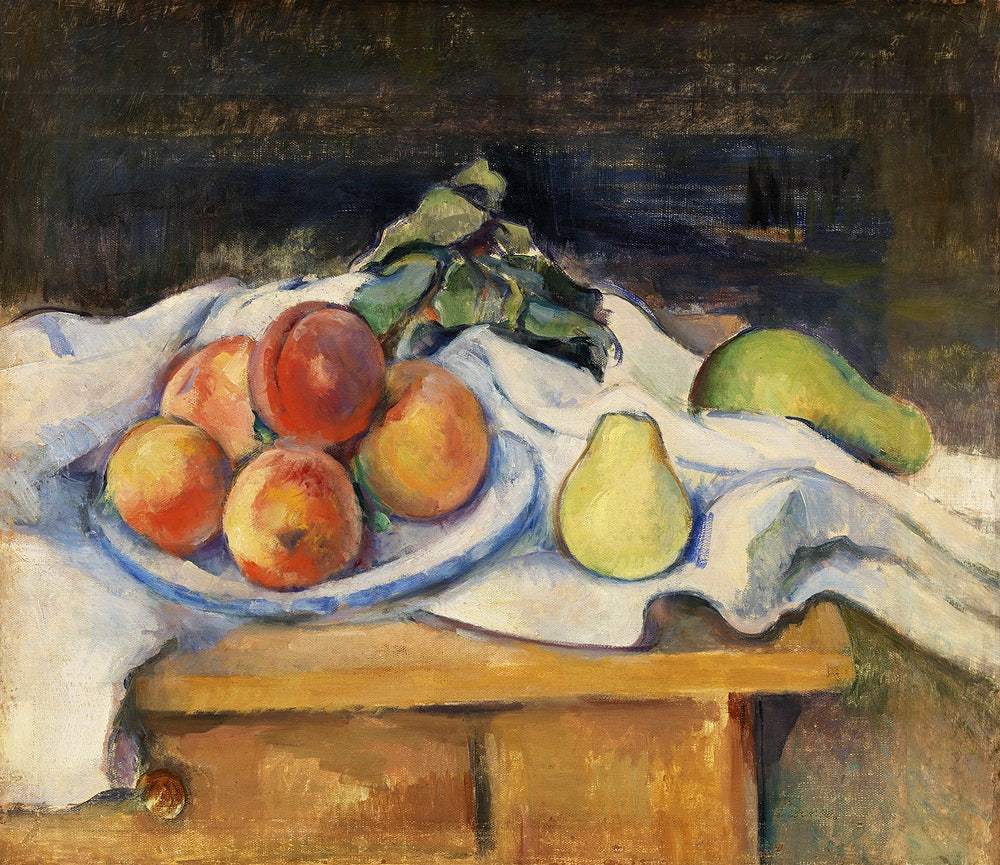 Fruit on a Table (ca. 1890–1893) by Paul Cézanne