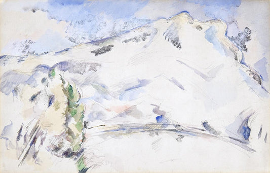 Mont Sainte-Victoire (ca. 1900) by Paul Cézanne