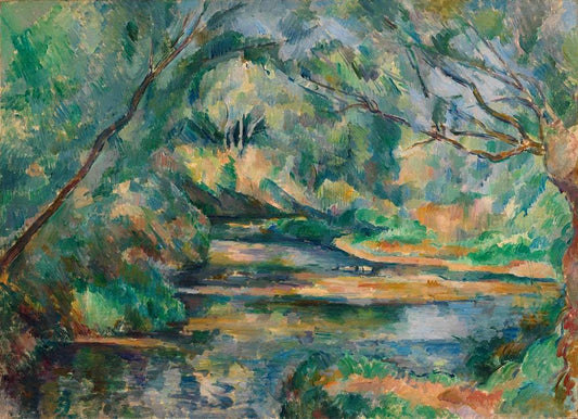 The Brook (ca. 1895–900) by Paul Cézanne