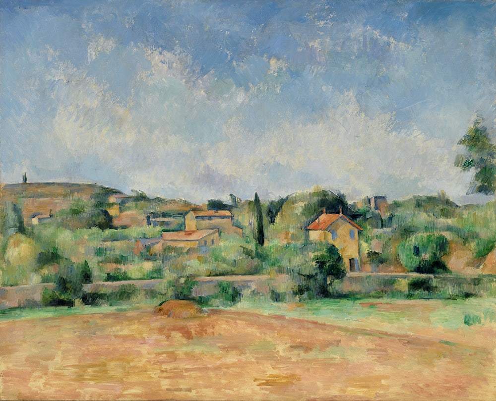 The Bellevue Plain (ca. 1890–1892) by Paul Cézanne