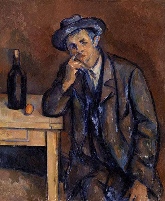 The Drinker (ca. 1898–1900) by Paul Cézanne