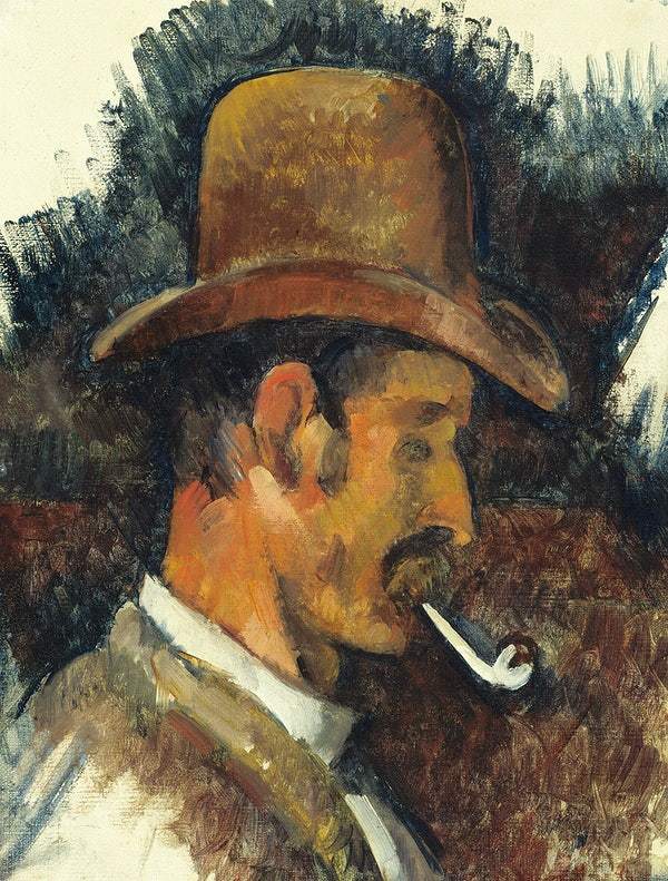 Man with Pipe (ca. 1892–1896) by Paul Cézanne