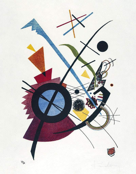 Violet(1923) by Wassily Kandinsky