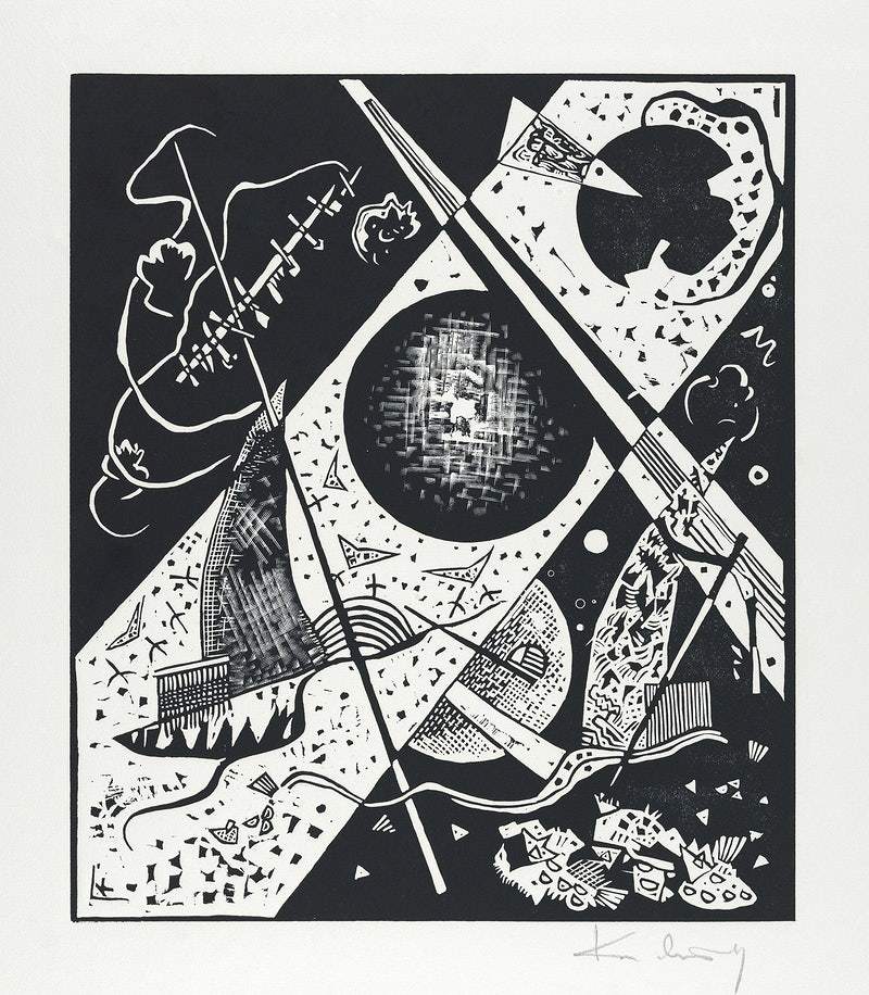 Kleine Welten VI by Wassily Kandinsky