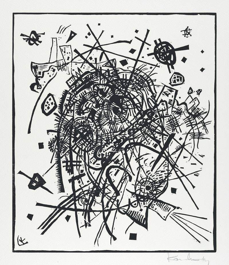 Kleine Welten VIII by Wassily Kandinsky