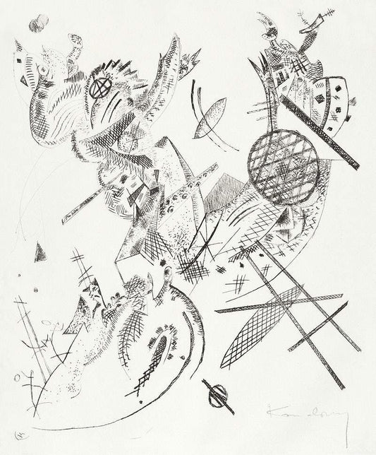 Kleine Welten XII by Wassily Kandinsky