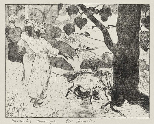 Pastorales Martiniques (1889) by Paul Gauguin