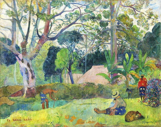 The Big Tree (Te raau rahi) (1891) by Paul Gauguin