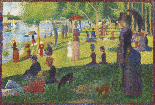 Study For a Sunday on La Grande Jatte (1884) by Georges Seurat